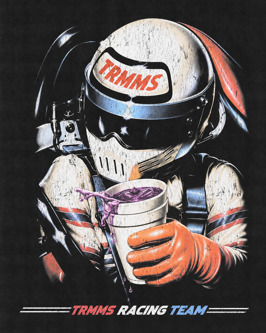 TRMMS NASCAR 1 of 1 Grey Tee