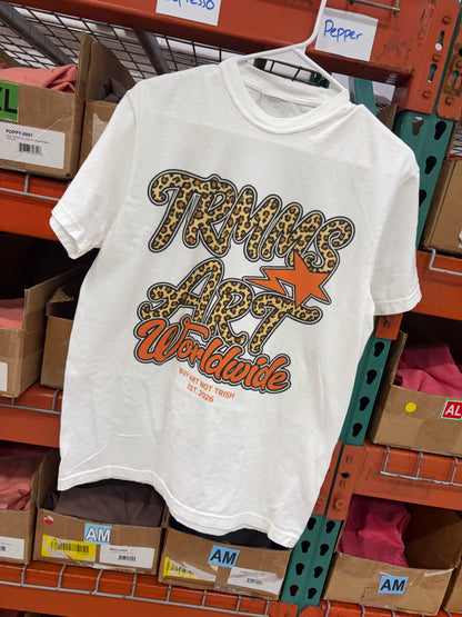 TRMMS WORLDWIDE LEOPARD TEE